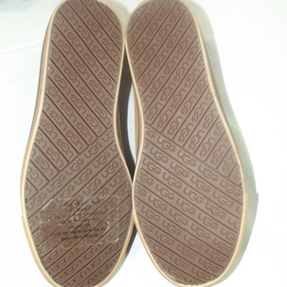UGG MEN CHESTNUT SUEDE LEATHER SLIPPER LOAFER 7.5 main image 6